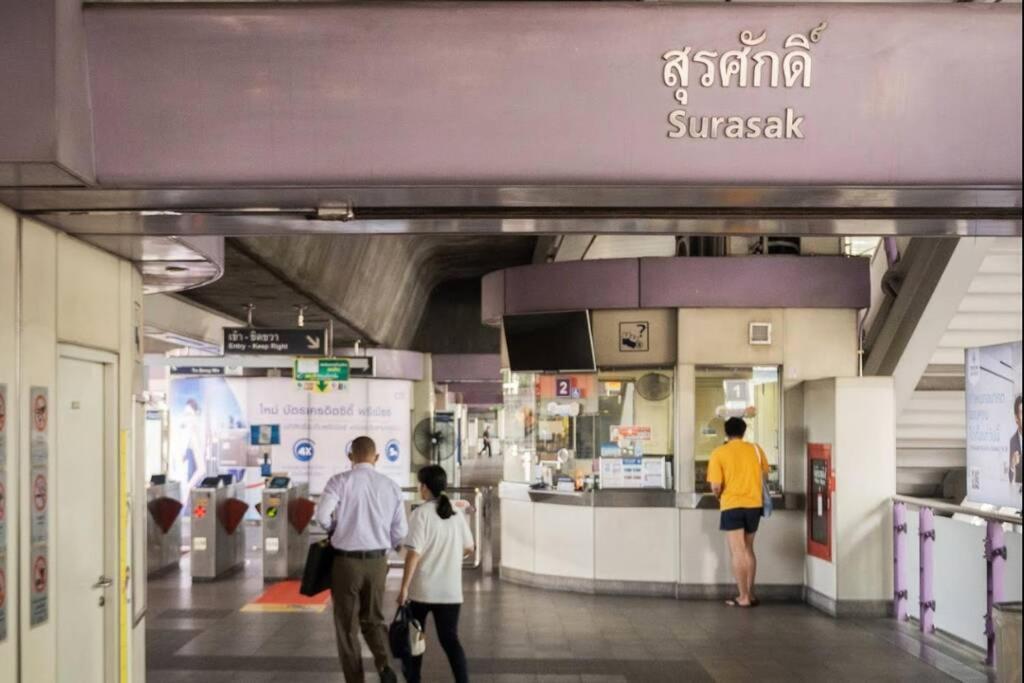 45кв.м. студио Апартамент
, с 1 баня в Silom Банкок Екстериор снимка